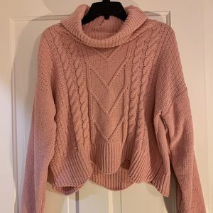 Comfy crop sweater